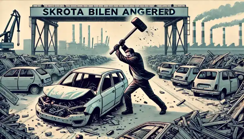 Så skrotar du bilen i Angered & skyddar miljön