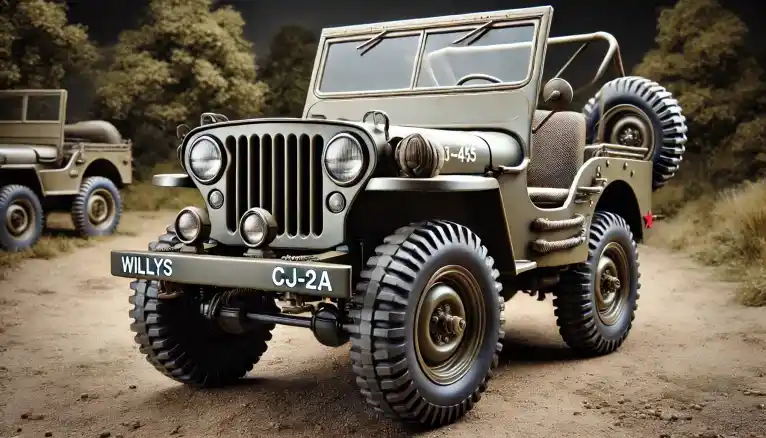 Willys CJ-2A: Den första civila Jeep modellen